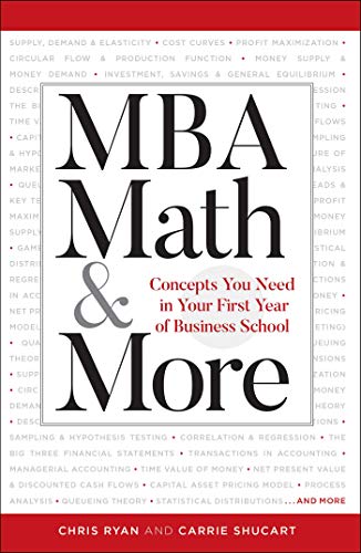 Beispielbild fr MBA Math & More: Concepts You Need in First Year Business School (Manhattan Prep) zum Verkauf von BooksRun