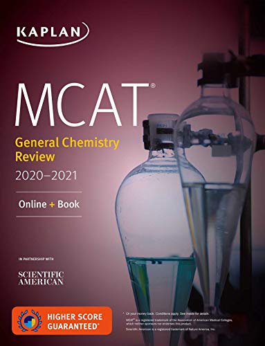 9781506248745: MCAT General Chemistry Review 2020-2021: Online + Book (Kaplan Test Prep)