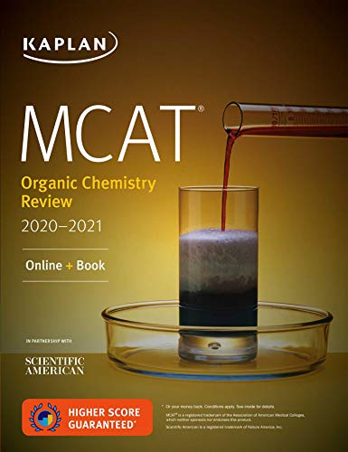 Stock image for MCAT Organic Chemistry Review 2020-2021: Online + Book (Kaplan Test Prep) for sale by BookHolders