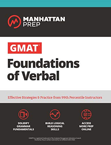 9781506249896: GMAT Foundations of Verbal: Practice Problems in Book and Online (Gmat Strategy Guides)