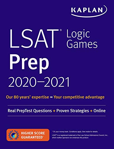 Stock image for LSAT Logic Games Prep 2020-2021 : Real PrepTest Questions + Proven Strategies + Online for sale by Better World Books