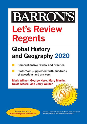 Stock image for Let's Review Regents: Global History and Geography 2020 (Barron's Regents NY) for sale by GF Books, Inc.