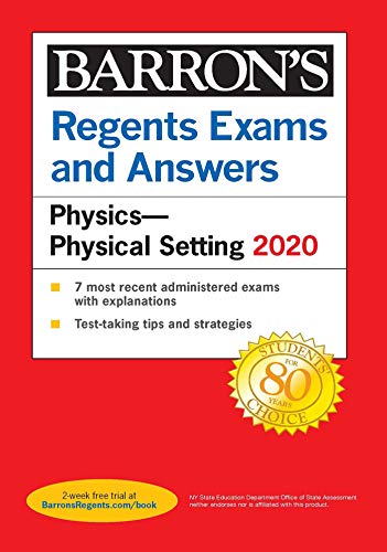 Stock image for Barron's Regents Exams and Answers Physics the Physical Setting 2020 for sale by WorldofBooks