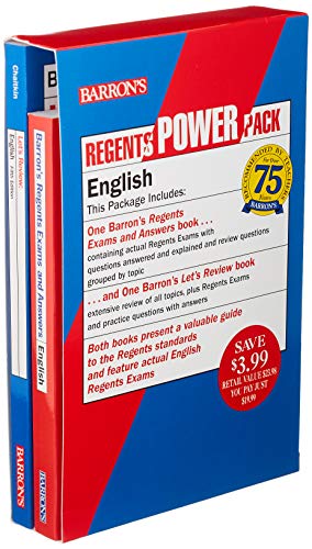 Beispielbild fr Regents English Power Pack: Let's Review English + Regents Exams and Answers: English zum Verkauf von Buchpark