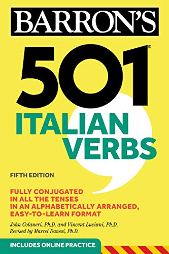 Stock image for 501 Italian Verbs, Fifth Edition (Barrons 501 Verbs) for sale by Goodwill Books