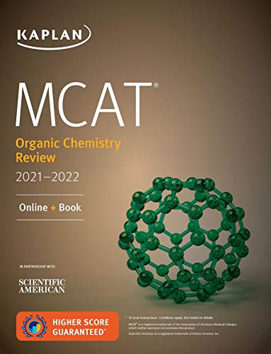 Imagen de archivo de MCAT Organic Chemistry Review 2021-2022 (Kaplan Test Prep) a la venta por Goodwill of Colorado