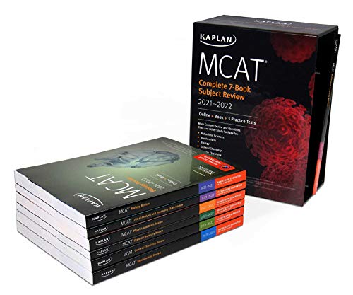 9781506262369: MCAT Complete 7-Book Subject Review 2021-2022: (Online + Book + 3 Practice Tests)