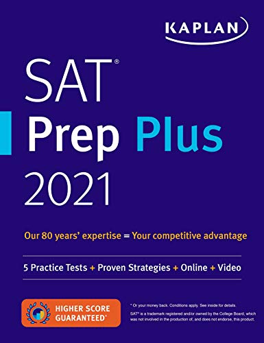 9781506262673: SAT Prep Plus 2021: 5 Practice Tests + Proven Strategies + Online + Video