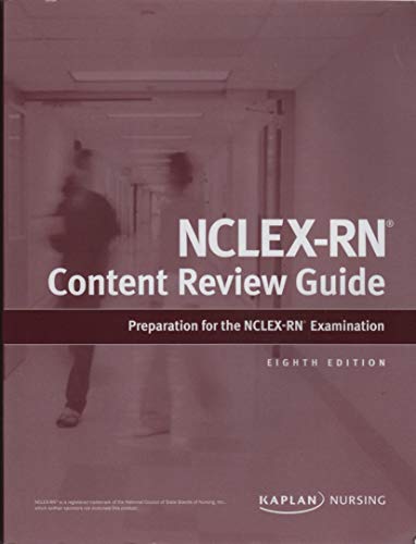 Stock image for NCLEX-RN Conten Review Guide: Preparation for the NCLEX-RN Examination for sale by BookHolders