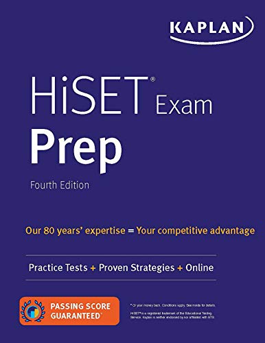 Beispielbild fr HiSET Exam Prep : Practice Tests + Proven Strategies + Online zum Verkauf von Better World Books