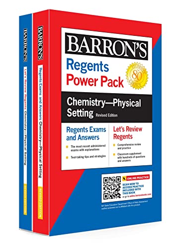Stock image for Regents Chemistry--Physical Setting Power Pack Revised Edition (Barron's Regents NY) for sale by ZBK Books