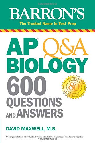 Stock image for AP Q&A Biology: 600 Questions and Answers for sale by ZBK Books