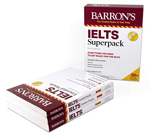 Stock image for IELTS Superpack (Barron's Test Prep) for sale by Book Deals