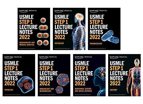 Beispielbild fr USMLE Step 1 Lecture Notes 2022: 7-Book Set (USMLE Prep) zum Verkauf von BooksRun