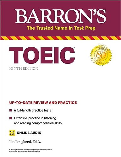 Stock image for TOEIC (with online audio) (Barron's Test Prep) for sale by Bookmans
