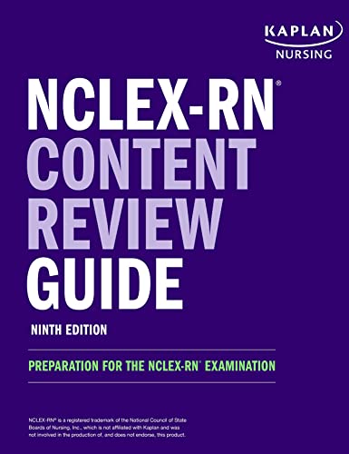 Stock image for NCLEX-RN Content Review Guide: Preparation for the NCLEX-RN Examination (Kaplan Test Prep) for sale by SecondSale