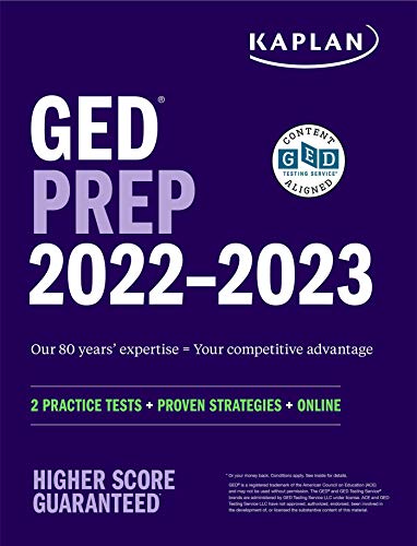 Stock image for GED Test Prep 2022-2023 : 2 Practice Tests + Proven Strategies + Online for sale by Better World Books