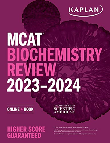 Imagen de archivo de MCAT Biochemistry Review 2023-2024: Online + Book (Kaplan Test Prep) a la venta por HPB-Red