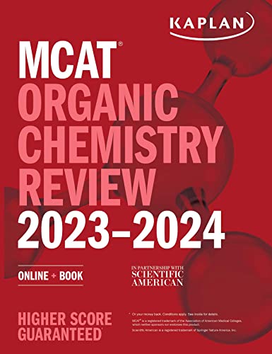 Stock image for MCAT Organic Chemistry Review 2023-2024: Online + Book (Kaplan Test Prep) for sale by GF Books, Inc.