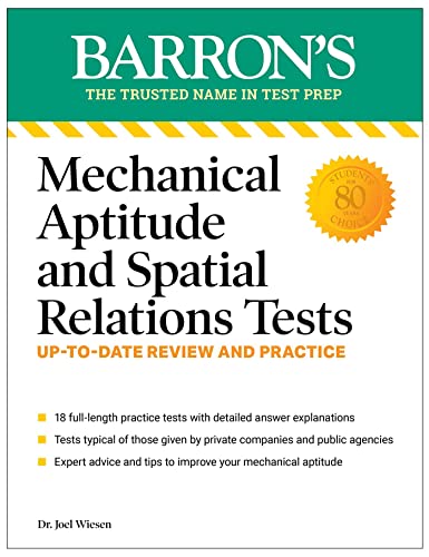 Imagen de archivo de Mechanical Aptitude and Spatial Relations Tests, Fourth Edition (Barron's Test Prep) a la venta por GF Books, Inc.