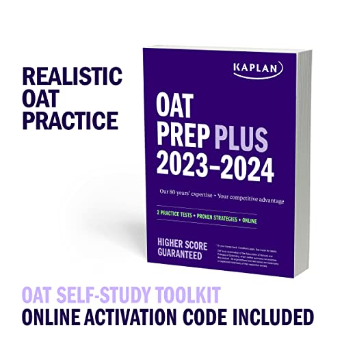 OAT Self-Study Toolkit 2023 2024:...