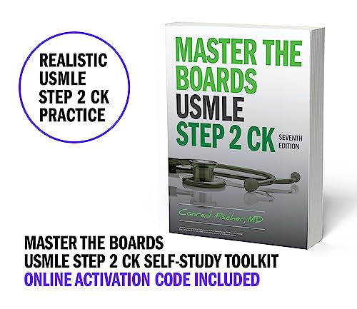 Stock image for Master the Boards USMLE Step 2 CK Self-Study Toolkit 2023-2024: Book + 2 Practice Tests + 2,900-Item Qbank + Video (USMLE Prep) for sale by GF Books, Inc.
