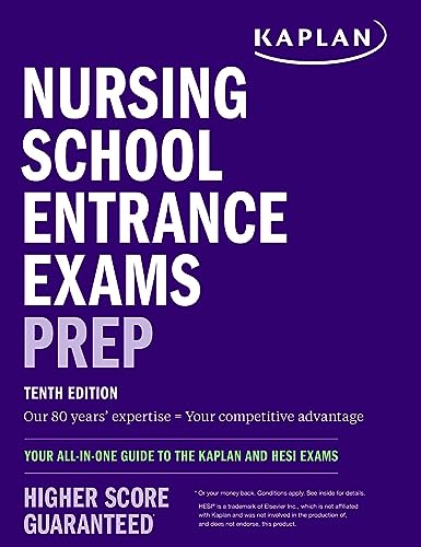 Stock image for Nursing School Entrance Exams Prep: Your All-In-One Guide to the Kaplan and Hesi Exams for sale by ThriftBooks-Dallas
