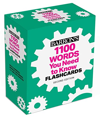 Beispielbild fr 1100 Words You Need to Know Flashcards, Second Edition zum Verkauf von Monster Bookshop