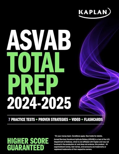 ASVAB Total Prep 2024-2025: 7 Pract...