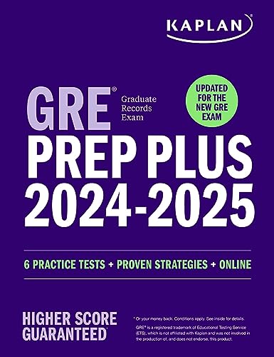 Stock image for GRE Prep Plus 2024-2025 - Updated for the New GRE: 6 Practice Tests + Proven Strategies + Online (Kaplan Test Prep) for sale by BooksRun