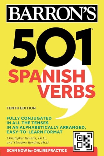 Imagen de archivo de 501 Spanish Verbs, Tenth Edition (Paperback or Softback) a la venta por GF Books, Inc.