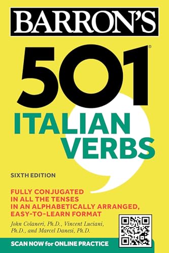 Stock image for 501 Italian Verbs, Sixth Edition (Barron's 501 Verbs) for sale by BooksRun