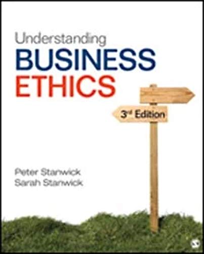 Beispielbild fr Understanding Business Ethics zum Verkauf von BooksRun