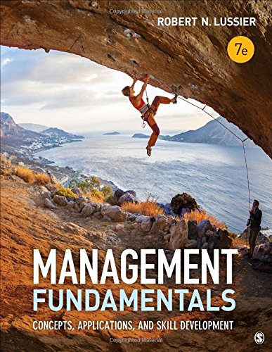 Beispielbild fr Management Fundamentals : Concepts, Applications, and Skill Development zum Verkauf von Better World Books