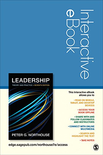 Beispielbild fr Leadership Interactive eBook Student Version: Theory and Practice zum Verkauf von BooksRun