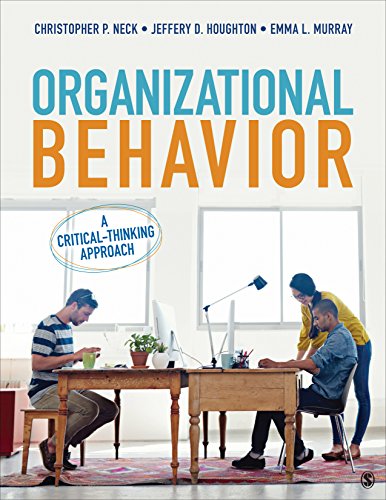 Beispielbild fr Organizational Behavior: A Critical-Thinking Approach zum Verkauf von AwesomeBooks