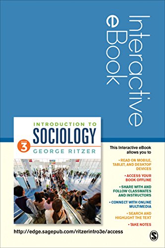 Stock image for Introduction to Sociology Interactive eBook for sale by dsmbooks