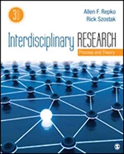 Beispielbild fr Interdisciplinary Research: Process and Theory zum Verkauf von BooksRun