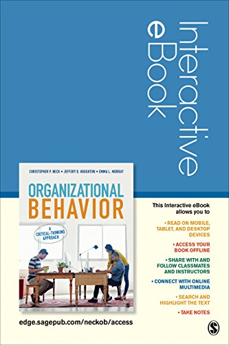 Stock image for Organizational Behavior Interactive eBook Student Version: A Critical-Thinking Approach for sale by HPB-Red
