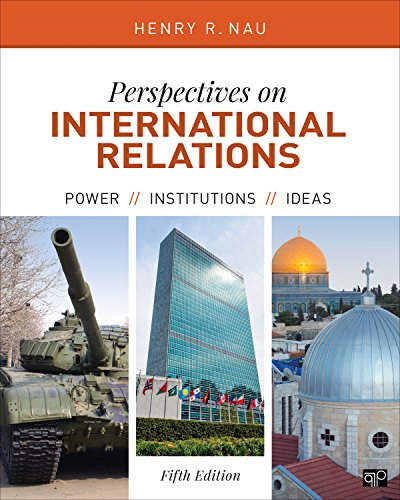 Imagen de archivo de Perspectives on International Relations : Power, Institutions, and Ideas a la venta por BookHolders