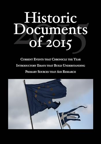 Beispielbild fr Historic Documents of 2015 zum Verkauf von Better World Books