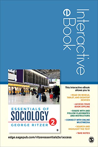 Stock image for Essentials of Sociology Interactive eBook for sale by SecondSale