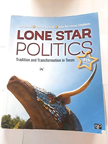 Beispielbild fr Lone Star Politics : Tradition and Transformation in Texas zum Verkauf von Better World Books