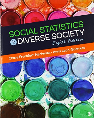 Stock image for Social Statistics for a Diverse Society for sale by HPB-Red