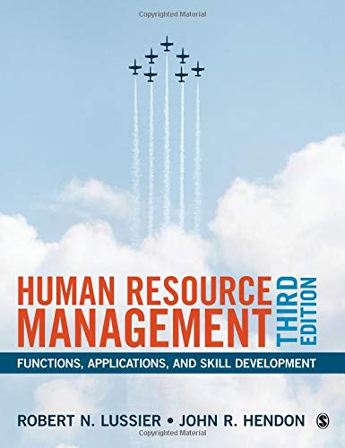 9781506360348: Human Resource Management: Functions, Applications, and Skill Development