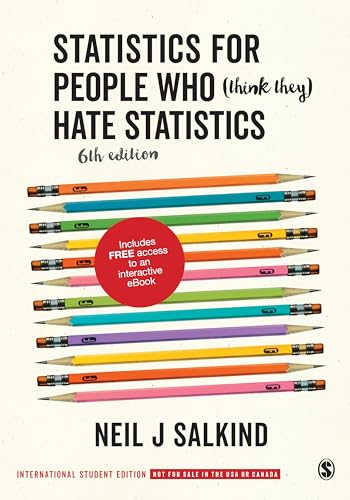 Stock image for Statistics for People Who (Think They) Hate Statistics (International Student Edition) for sale by Better World Books Ltd