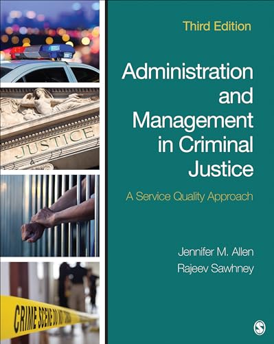 Stock image for Administration and Management in Criminal Justice: A Service Quality Approach for sale by BooksRun