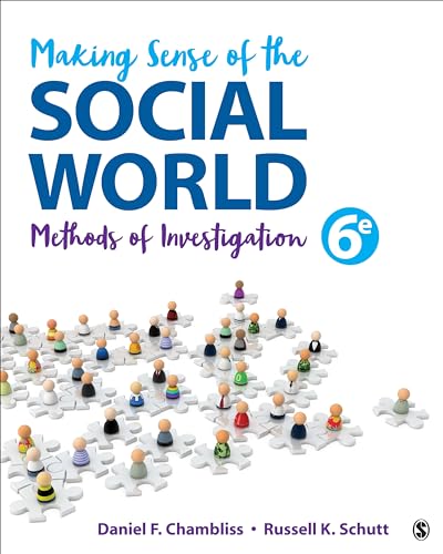 Beispielbild fr Making Sense of the Social World: Methods of Investigation zum Verkauf von BooksRun