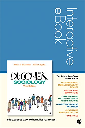 Stock image for Discover Sociology Interactive eBook for sale by Textbooks_Source