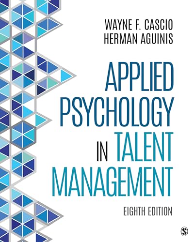 Imagen de archivo de Applied Psychology in Talent Management a la venta por The Book Files